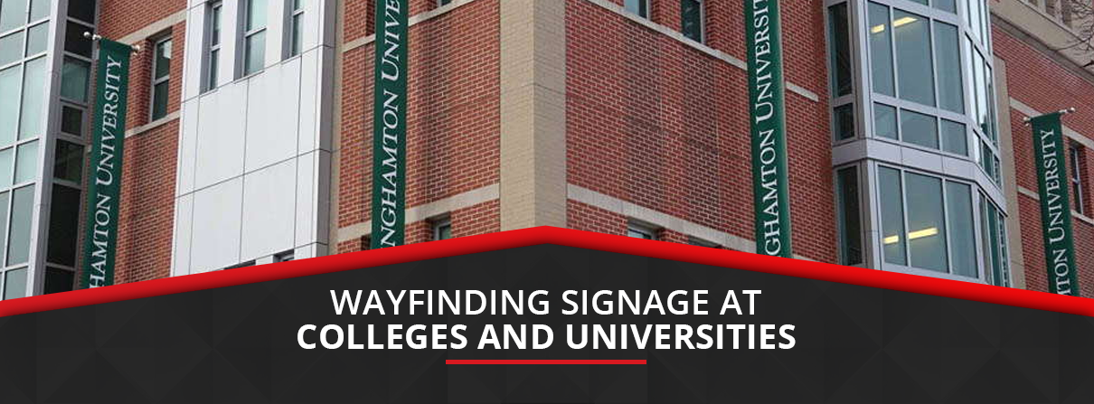 Wayfinding Signage at Colleges and Universities