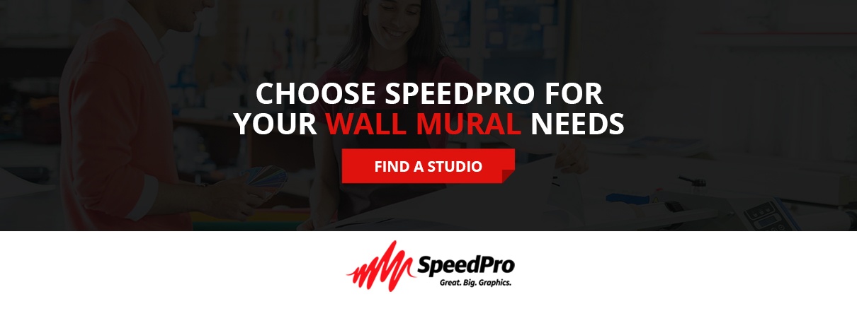 Choose SpeedPro for Your Wall Mural Needs