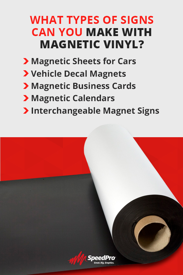 Types of Magnetic Vinyl Signs