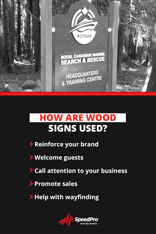 How Wood Signs are Used