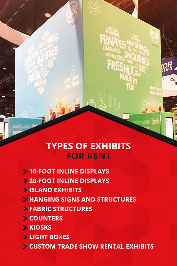 Types of Exhibits for Rent