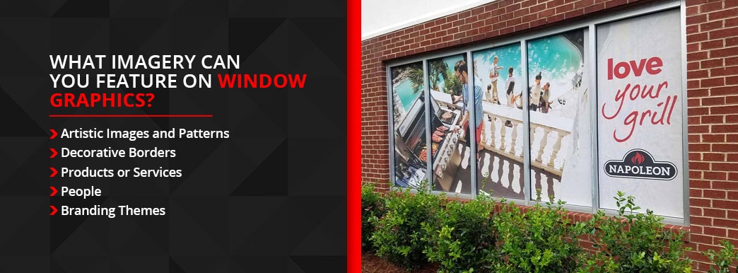 What Imagery Can You Feature on Window Graphics [list]