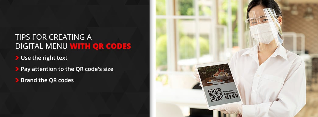 Tips for Creating a Digital Menu with QR Codes [list]